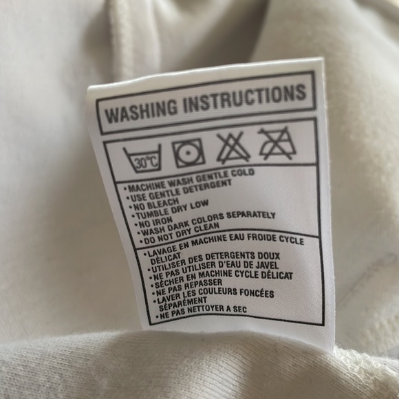 Y2K Fox Sweatshirt Zip Up Track Jacket White Red & Black Racing Size XXL - Picture 7 of 8